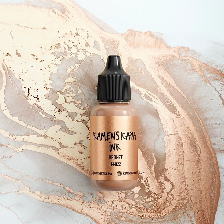 Metalik alkoholna tinta KAMENSKAYA 15 ml — slika 3