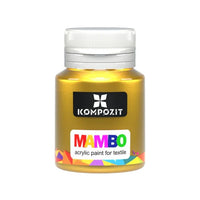 Bočica MAMBO metalik boje za tekstil i kožu od 20 ml
