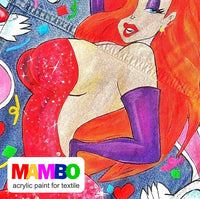 MAMBO metalik boja za tekstil i kožu u različitim nijansama