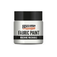 Pentart metalik boja za tekstil, 50 ml, srebrna nijansa za oslikavanje tkanine