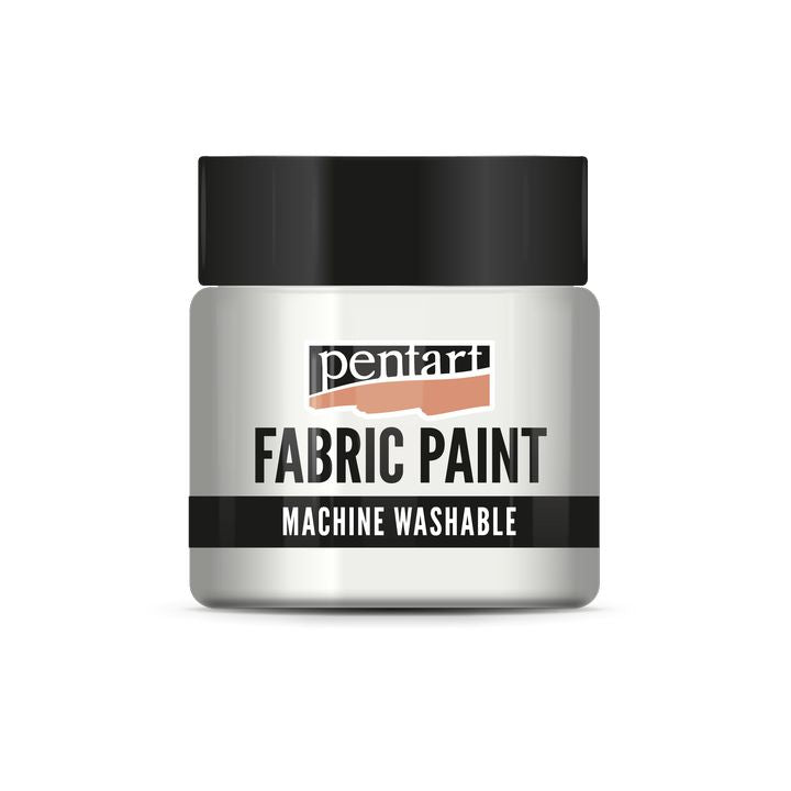 Pentart metalik boja za tekstil, 50 ml, srebrna nijansa za oslikavanje tkanine