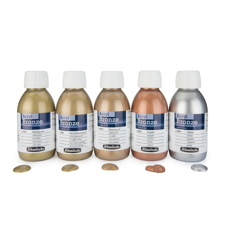 Metalik bronca Acryl-Bronze Schmincke 150 ml