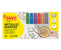 Metalik flomasteri JOVI Jovidecor / set od 24 kom - 6 nijansi