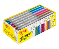 Metalik flomasteri JOVI Jovidecor / set od 24 kom - 6 nijansi