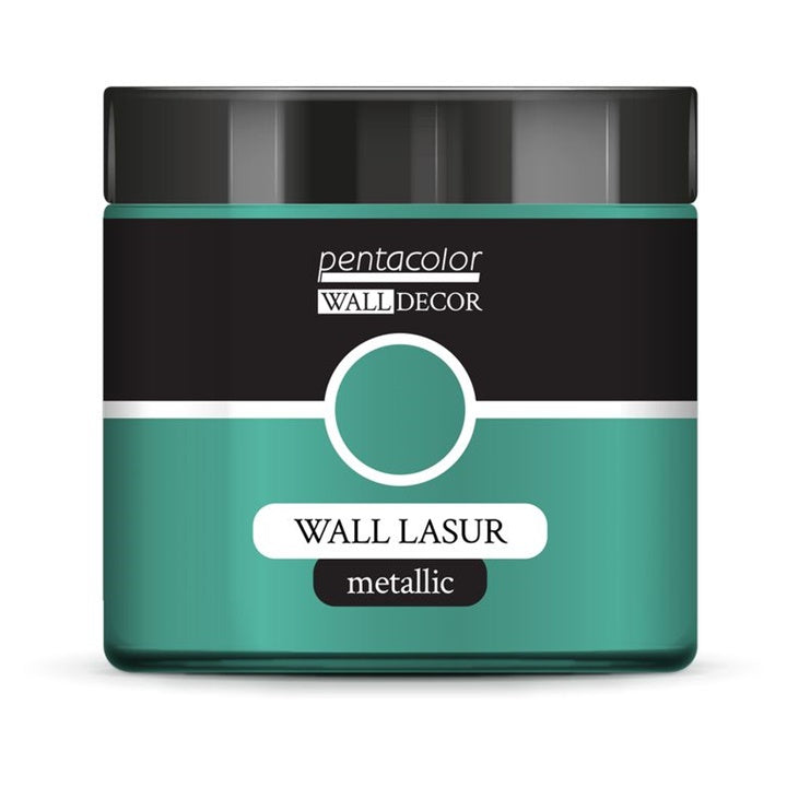 Paleta dostupnih nijansi metalik lazure Wall Decor 500 ml