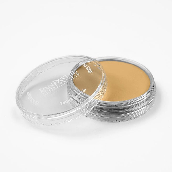 PanPastel metalik suvi pastel u okrugloj posudici od 9 ml, prikazan odozgo.