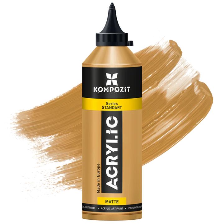Metalik akrilna boja STANDART Kompozit 500 ml – 93 Zlatna