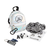 Mini ruksak s dodacima RAINBOW HIGH srebrni — slika 3