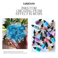 Mini set PETRI INKS KAMENSKAYA za smolu 13 x 5 ml — slika 2