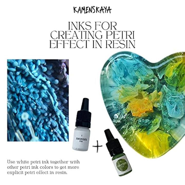 Mini set PETRI INKS KAMENSKAYA za smolu 13 x 5 ml — slika 4