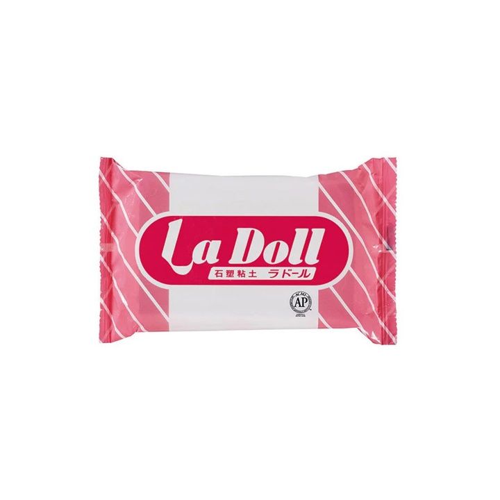 Pakovanje La Doll Premix Padico modelarske mase od 500 g, bijela glina za vajanje i umjetničke projekte.