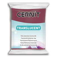 Masa za modelovanje Cernit TRANSLUCENT 56g - izaberite boju – bordo