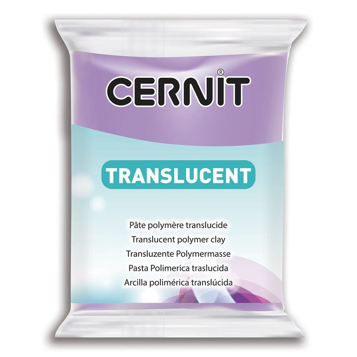 Masa za modelovanje Cernit TRANSLUCENT 56g - izaberite boju – ljubičasta