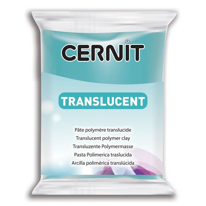 Masa za modelovanje Cernit TRANSLUCENT 56g - izaberite boju – tirkizna