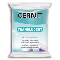 Masa za modelovanje Cernit TRANSLUCENT 56g - izaberite boju – tirkizna