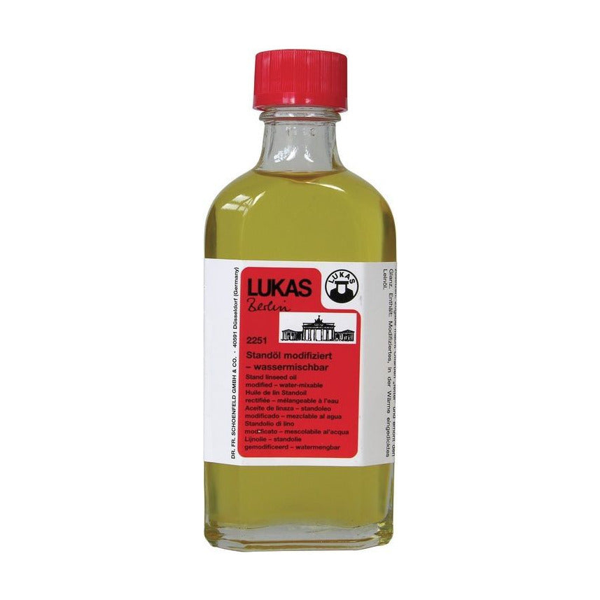 Modificirano stand ulje LUKAS Berlin za uljane boje 125 ml