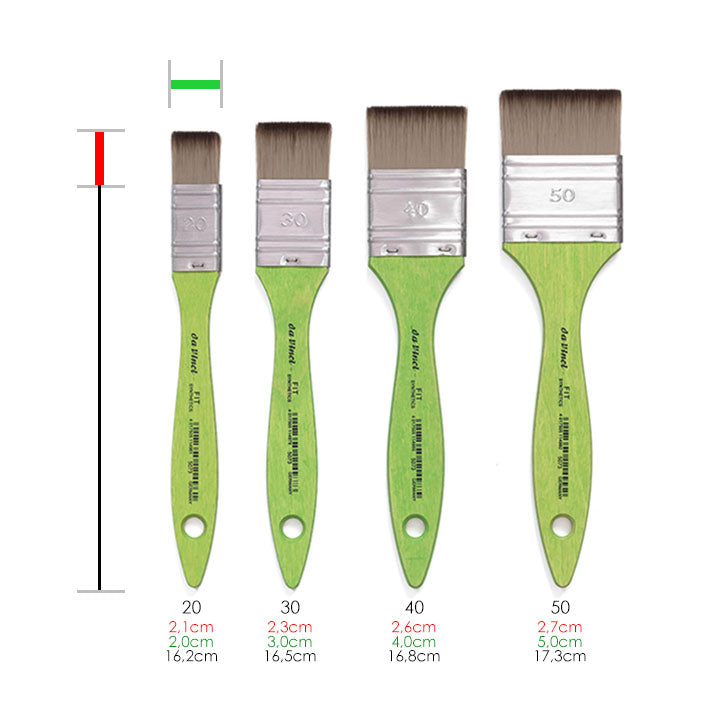 Mottler kist Fit Sinthetics 5073 - da Vinci - različitih veličina — slika 2