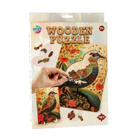 MOXY drvene puzzle Ptica od 130 komada sa umjetničkim dizajnom u kutiji