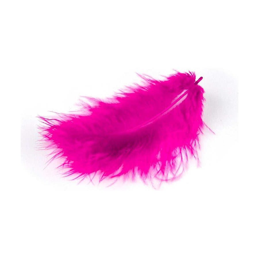 MARABU perje 10/12cm 17 kom / izbor nijansi – magenta