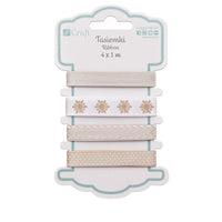 Dekorativna traka 4 komada - izaberite nijansu – Beige Tones