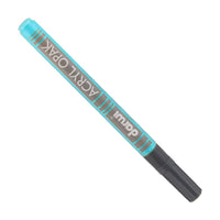 ACRYL akrilni univerzalni flomaster tanki 3ml/0.8mm / Zlatna – Turquoise Green