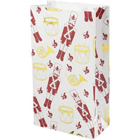 Novogodišnja papirnata vrećica 8 kom | Orašar — slika 1