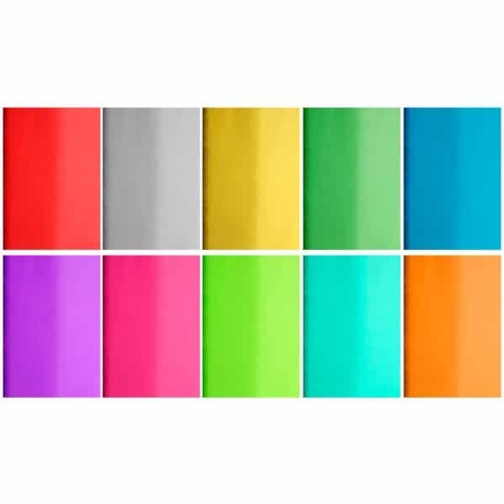 Ogledalo karton A4 250 GSM - 10 listova, 10 boja — slika 2