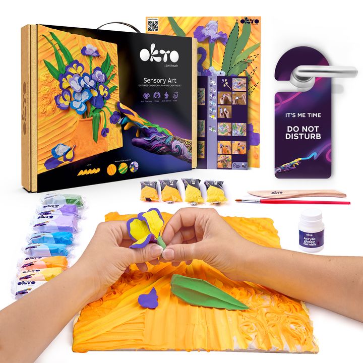 OKTO kreativni 3D set Iris 30 x 40 cm — slika 2