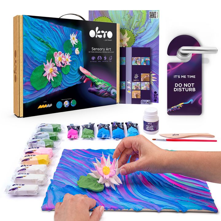 OKTO Kreativni 3D set Lopoči 30 x 40 cm — slika 2