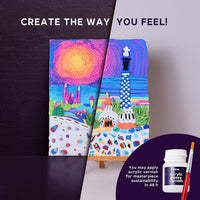 OKTO kreativni 3D set "Park Guell u Barceloni" 30 x 40 cm — slika 7