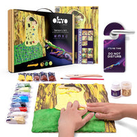 OKTO Kreativni 3D set Poljubac 30 x 40 cm — slika 2