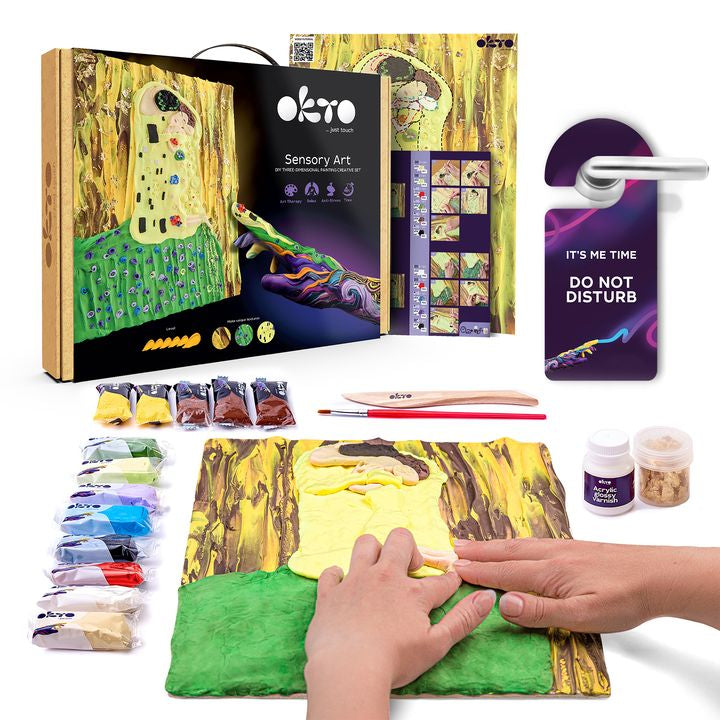 OKTO Kreativni 3D set Poljubac 30 x 40 cm — slika 2