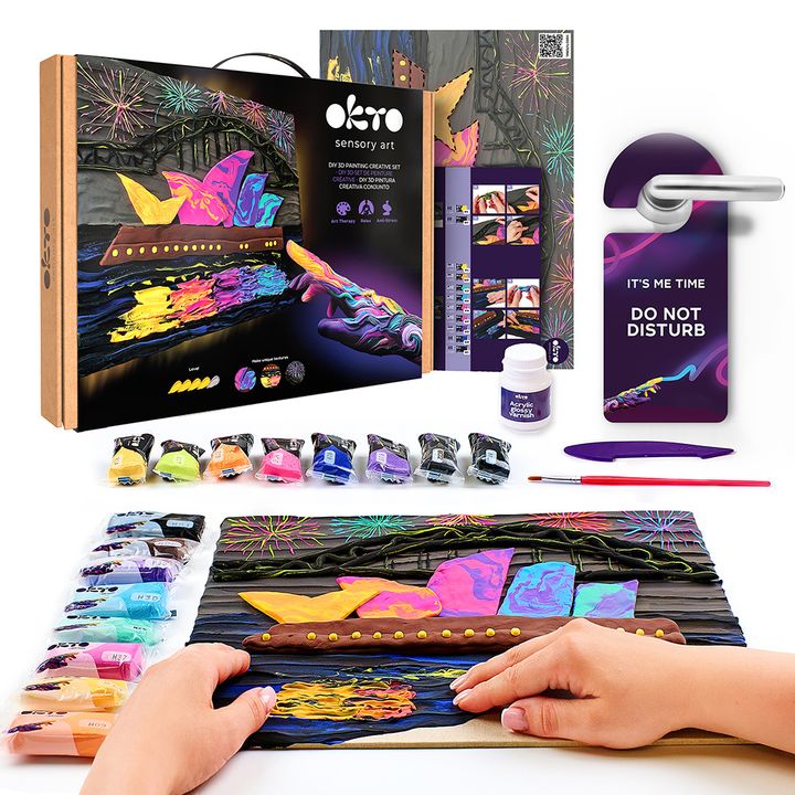 OKTO Kreativni 3D set quot;Sydney Operaquot; 30 x 40 cm — slika 2