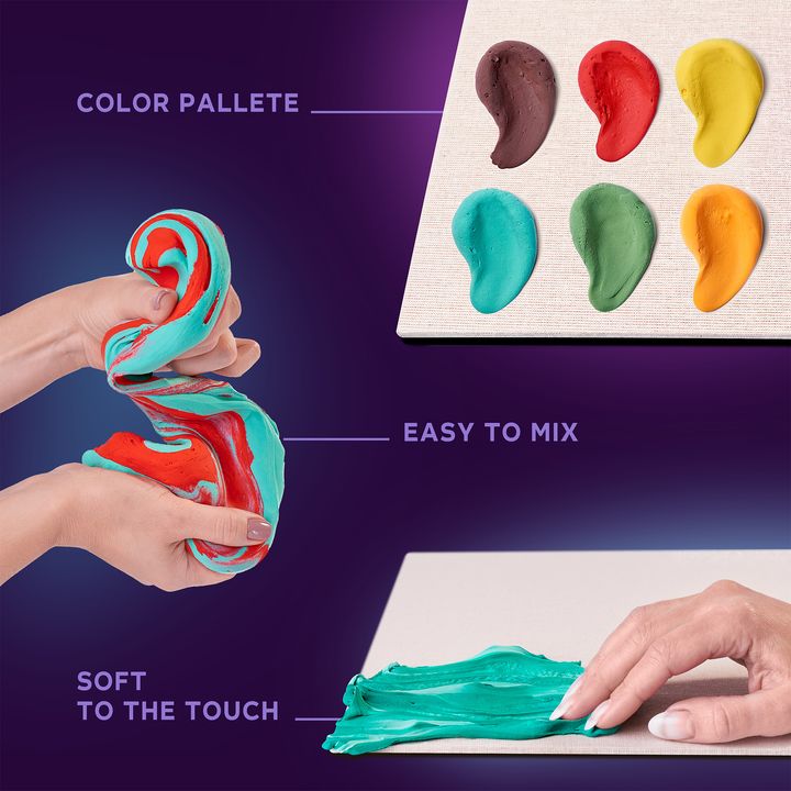 OKTO Kreativni 3D set Suncokreti 30 x 40 cm — slika 5