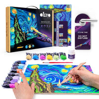 OKTO Kreativni 3D set Zvjezdano nebo 30 x 40 cm — slika 2