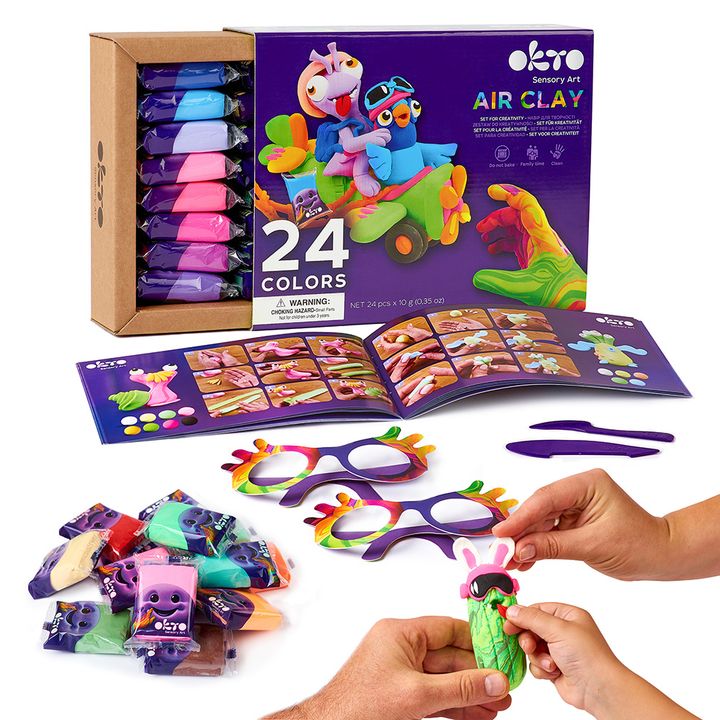 OKTO kreativni samostvrdnjavajući set 24 nijanse — slika 3