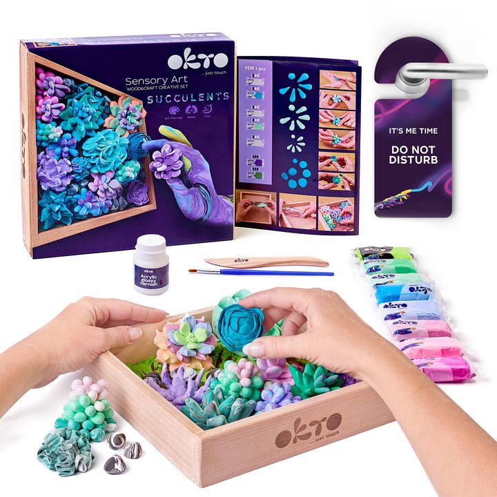 OKTO Set za modeliranje sukulenata 21 x 21 cm — slika 2