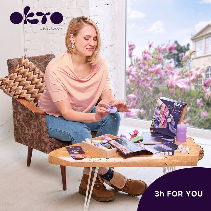 OKTO set za modeliranje u drvenom okviru 21 x 21 cm INSPIRACIJA — slika 5