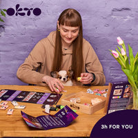 OKTO set za modeliranje u drvenom okviru 21 x 21 cm ROMANTICA — slika 5