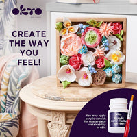 OKTO set za modeliranje u drvenom okviru 21 x 21 cm ROMANTICA — slika 6