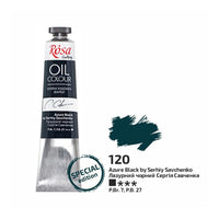 Uljane boje Rosa Gallery 45 ml – 120 azurna crna by Serhiy Savchenko