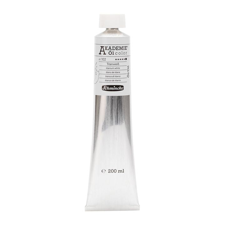 Uljane boje Schmincke AKADEMIE 200 ml – 102 titanova bijela