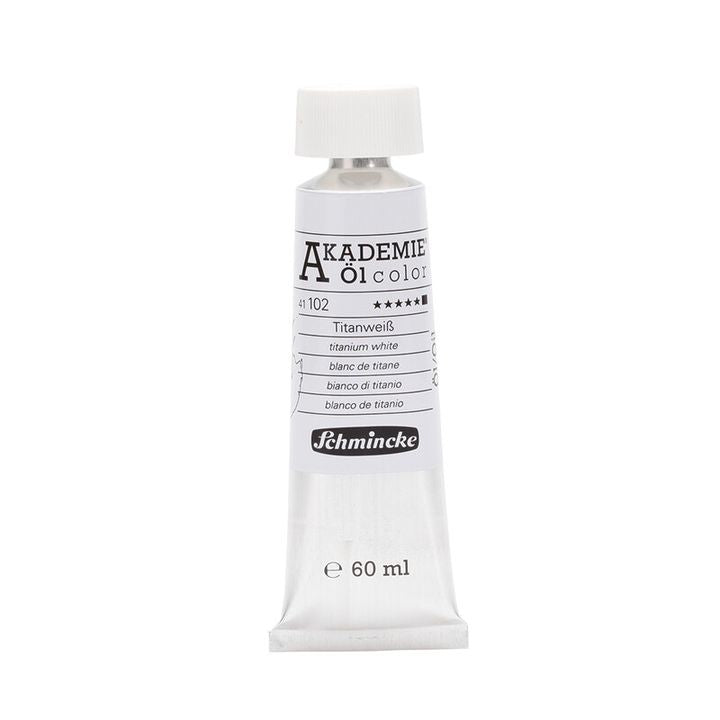 Uljane boje Schmincke AKADEMIE 60 ml – 102 titanova bijela