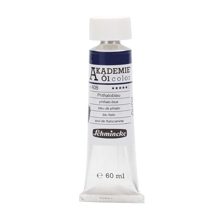 Uljane boje Schmincke AKADEMIE 60 ml – 408 phthalo plava