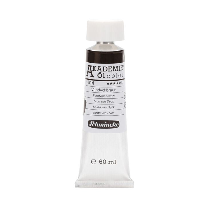 Uljane boje Schmincke AKADEMIE 60 ml – 614 vandyke smeđa