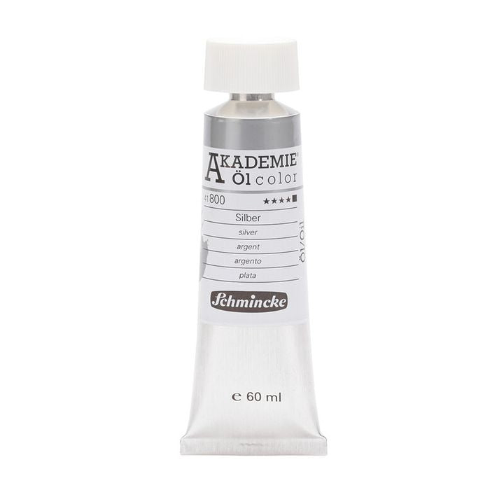 Uljane boje Schmincke AKADEMIE 60 ml – 800 srebrna