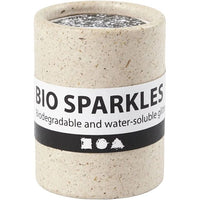 Organski srebrni glitter 10 g — slika 1