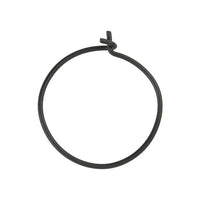 Metalne okrugle osnove za minđuše 20 mm, pakovanje od 8 komada u više boja, idealno za kreativni rad.