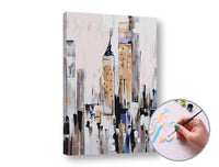 Paint by Numbers Kit - apstraktni grad — slika 2