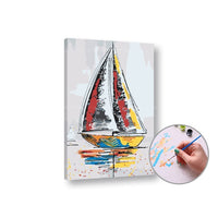 Paint by Numbers Kit - Tema broda — slika 1